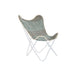 Градинско кресло DKD Home Decor Син Бял Зелен Желязо 74 x