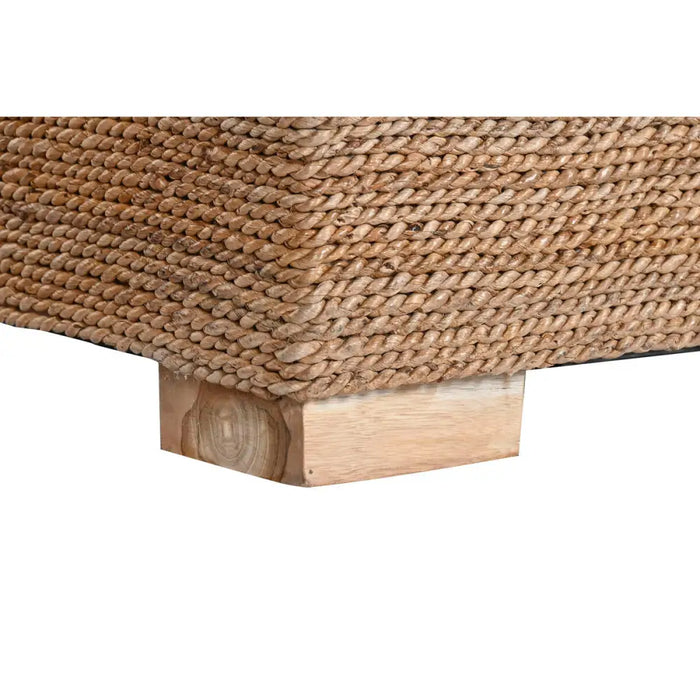 Градинско кресло Home ESPRIT Бял Естествен 117 x 92 x 65 cm