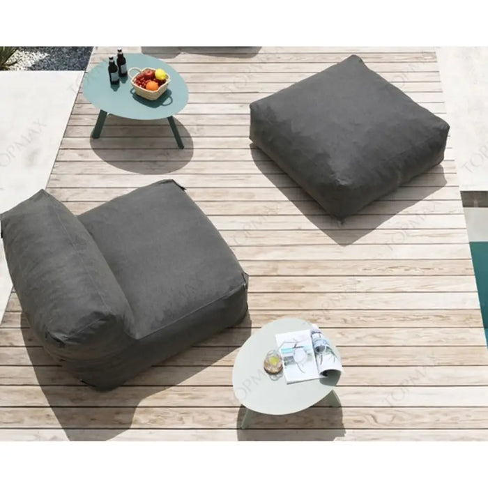 Градинско кресло Home ESPRIT Сив 90 x 87 x 65 cm