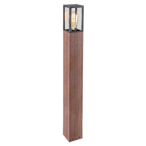 ГРАДИНСКО ТЯЛО СТОЯЩО E27 H82CM IP44 ДЪБ RABALUX WALES