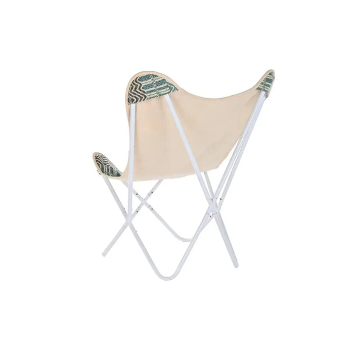 Градинско кресло DKD Home Decor Син Бял Зелен Желязо 74 x