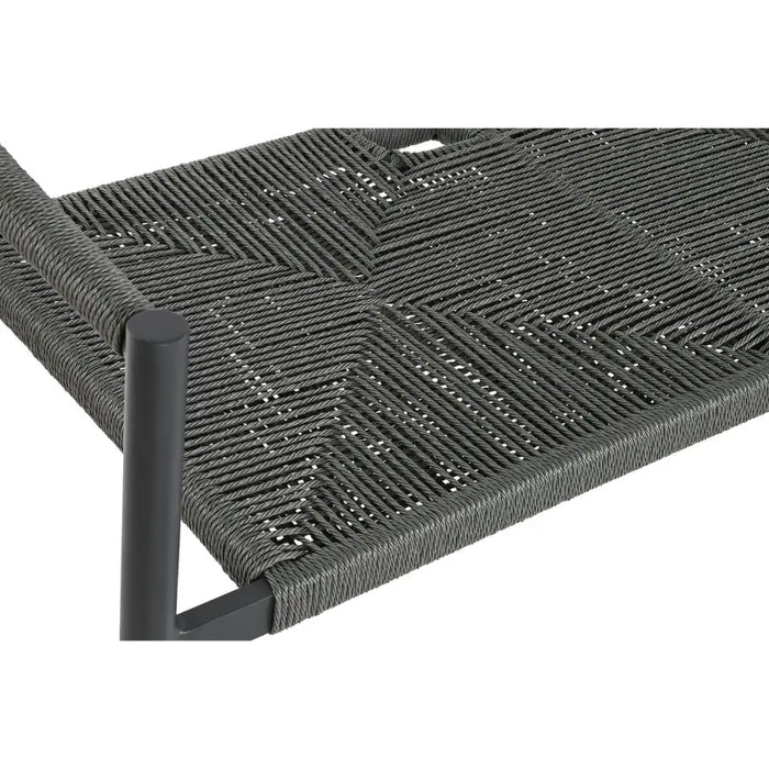 Градински диван Home ESPRIT Алуминий 131 x 55 x 76 cm