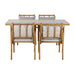 Градински мебели Home ESPRIT Бежов 160 x 90 x 75 cm 83 cm