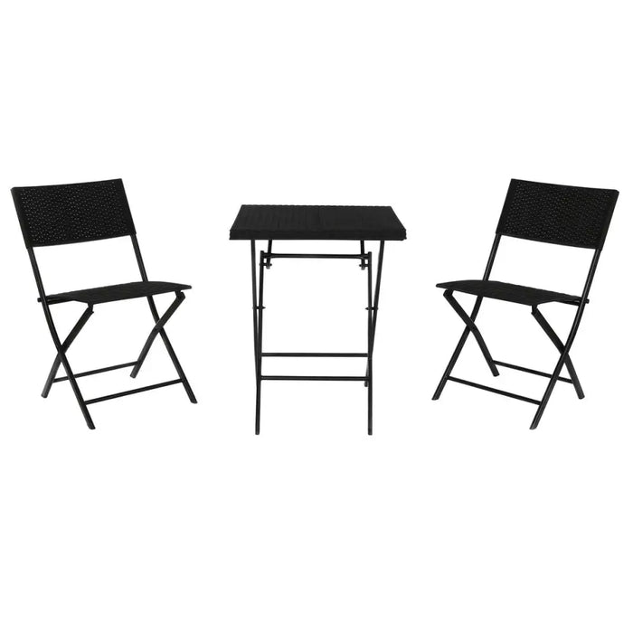 Градински мебели Home ESPRIT Черен 58 x 58 x 71,5 cm