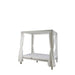 Градинско легло DKD Home Decor Бял Алуминий (148 x 188 x