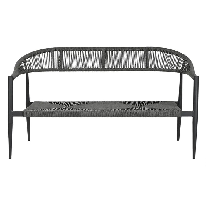 Градински диван Home ESPRIT Алуминий 131 x 55 x 76 cm