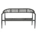 Градински диван Home ESPRIT Алуминий 131 x 55 x 76 cm
