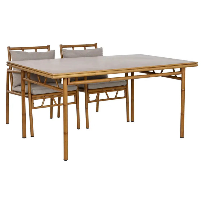 Градински мебели Home ESPRIT Бежов 160 x 90 x 75 cm 83 cm