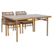 Градински мебели Home ESPRIT Бежов 160 x 90 x 75 cm 83 cm