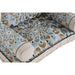 Градинско кресло DKD Home Decor Син Бежов 90 x 55 x 18 cm