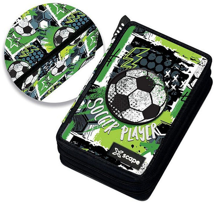 Несесер с пособия Graffiti Xscape - Football Soccer, 2 ципа
