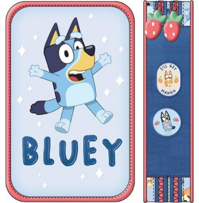 Несесер с пособия Graffiti Bluey - Blue, 2 ципа