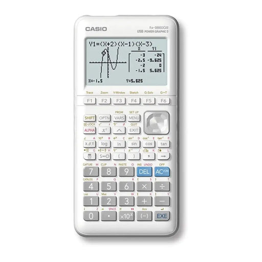 Графичен калкулатор Casio FX-9860GIII Бял