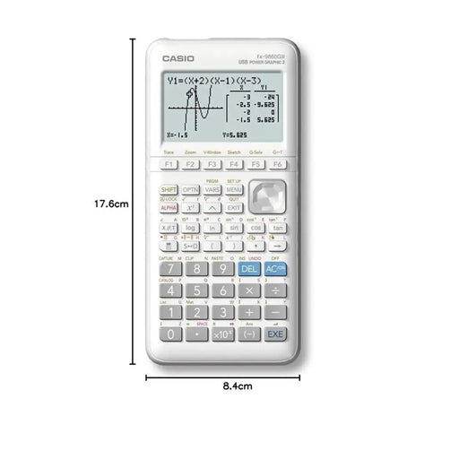 Графичен калкулатор Casio FX-9860GIII Бял