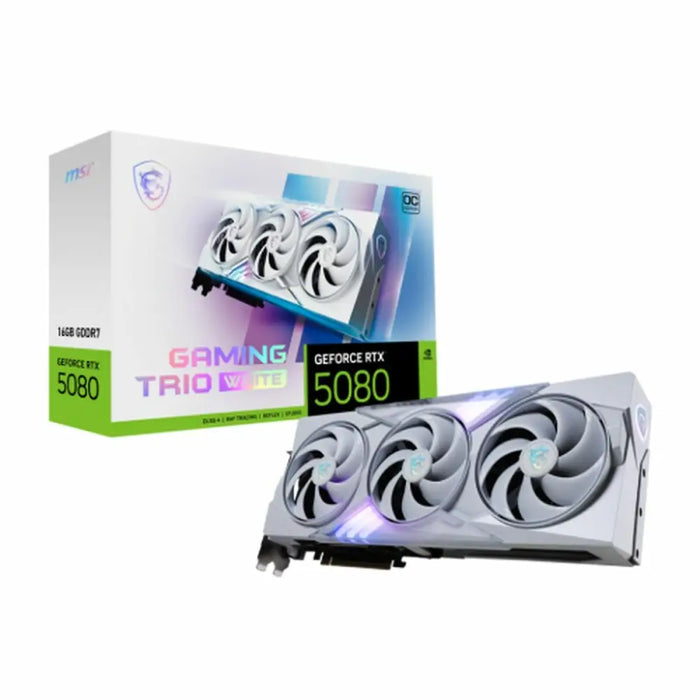 Графична карта MSI RTX 5080 16G GAMING TRIO OC WHI GEFORCE