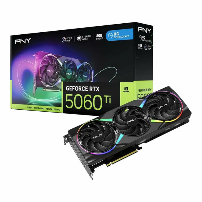 Графична карта PNY geforce rtx 5060 ti 8 GB GDDR6X GDDR7