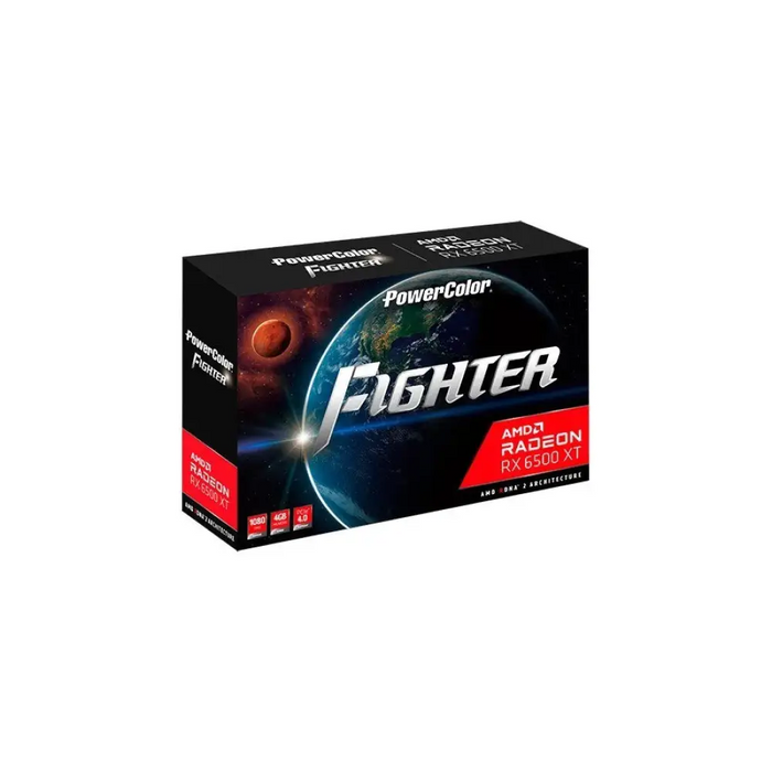 Графична карта. PowerColor Figh. AXRX 6500XT 4GBD6-DHV3