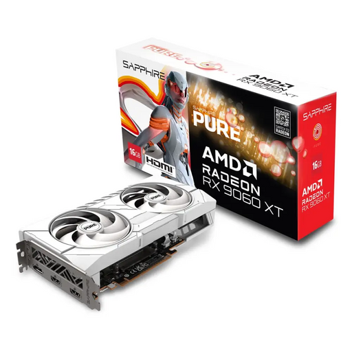 Графична карта. SAPPHIRE PURE RX 9060 XT GAMING OC 16GB