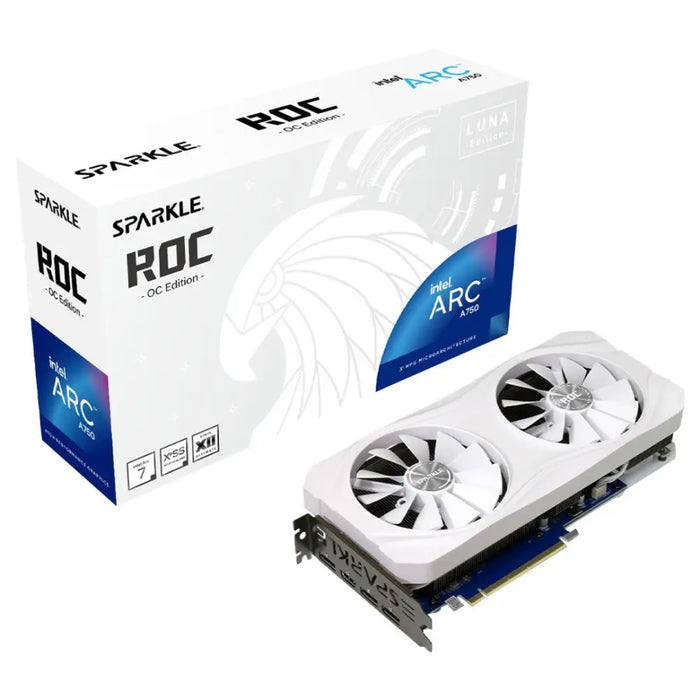 Графична карта Sparkle Intel ARC A750 ROC Luna OC 8 GB GDDR6
