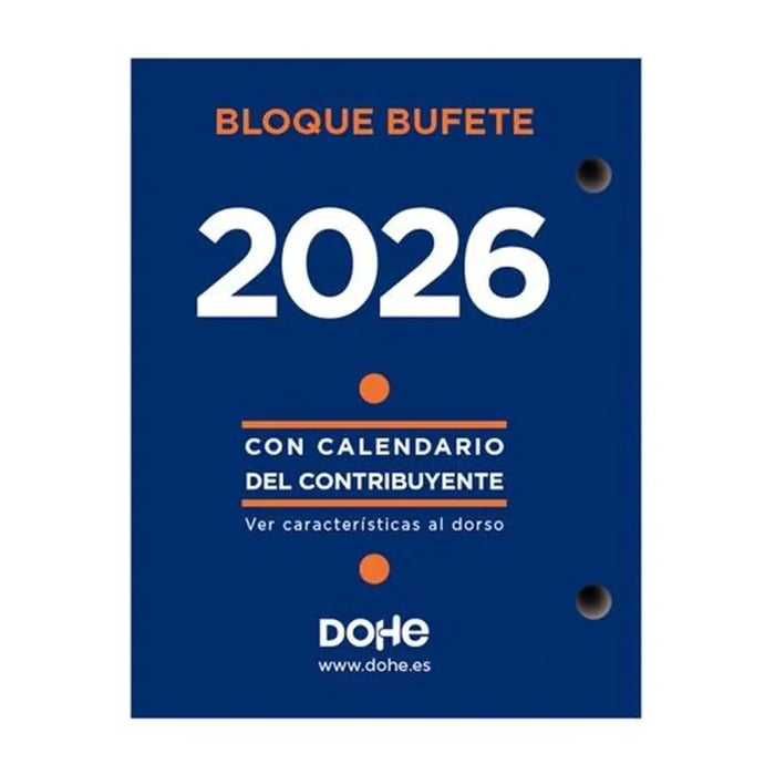 График DOHE Bufete 8,5 x 11 cm 2026 (40 броя)