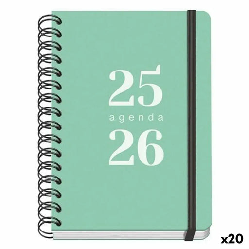 График DOHE GRAMMAR Зелен A5 150 x 210 mm 2025-2026 (20