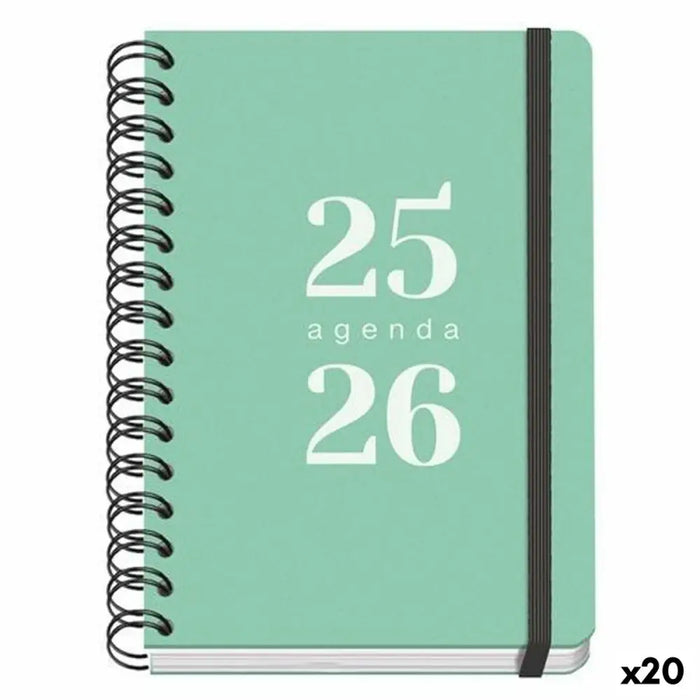 График DOHE GRAMMAR Зелен A5 150 x 210 mm 2025-2026 (20