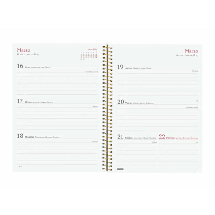 График Finocam DESIGN COLLECTION Flora A5 15,5 x 21,2 cm