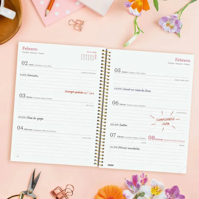 График Finocam DESIGN COLLECTION Flora A5 15,5 x 21,2 cm