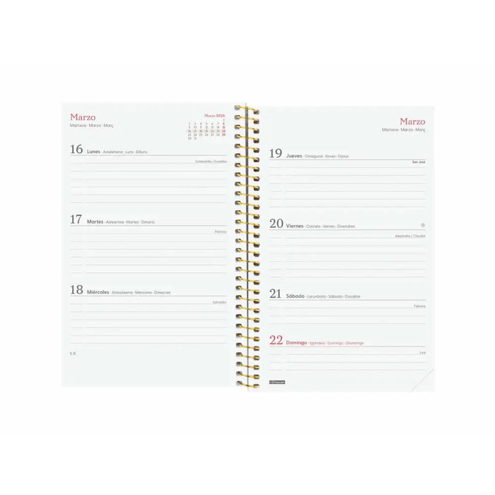 График Finocam DESIGN COLLECTION Goldy 11,7 x 18,1 cm 2026