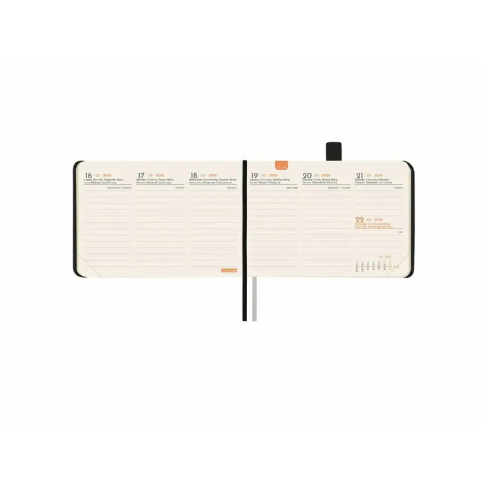 График Finocam MÍNIMAL TEXTURA Черен Mini 10,4 x 7,3 cm 2026