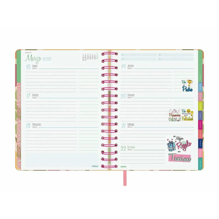 График Finocam Talkual Ideas A5 15,5 x 21,7 cm 2026