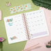 График Finocam THE FLOWER JOURNAL A5 15,5 x 21,2 cm Розов
