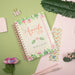 График Finocam THE FLOWER JOURNAL A5 15,5 x 21,2 cm Розов