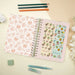График Finocam THE FLOWER JOURNAL A5 15,5 x 21,2 cm Зелен