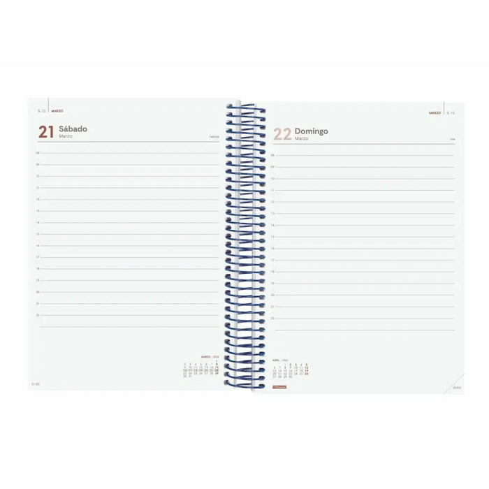 График Finocam YEAR Син A5 15,5 x 21,2 cm 2026
