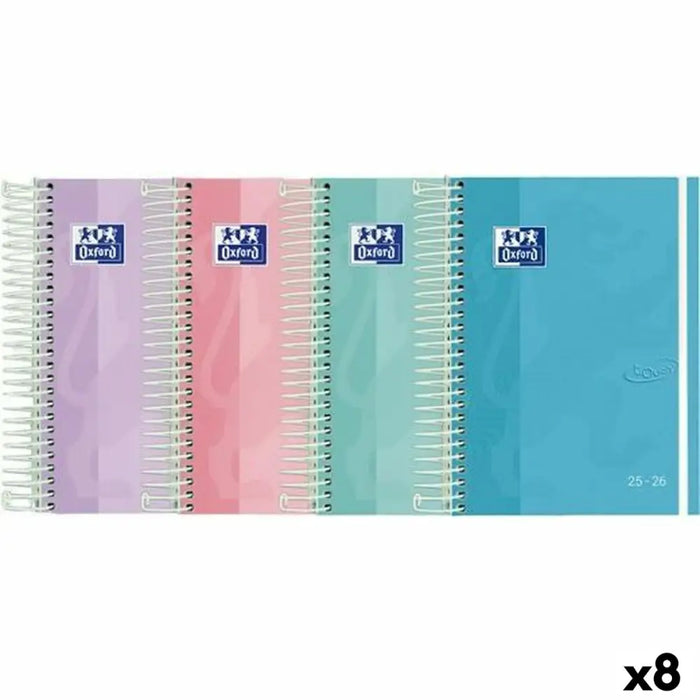 График Oxford TOUCH 1/8 12 x 18 cm 2025-2026 (8 броя)