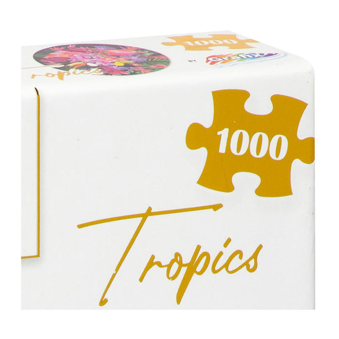 ПЪЗЕЛ GRAFIX КРЪГЪЛ TROPICAL 1000 ЧАСТИ