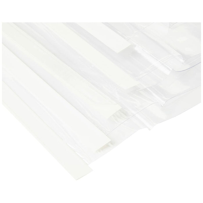 Лепяща се Корица за Книги Grafoplas Прозрачен PVC 5 броя 29 x 53 cm