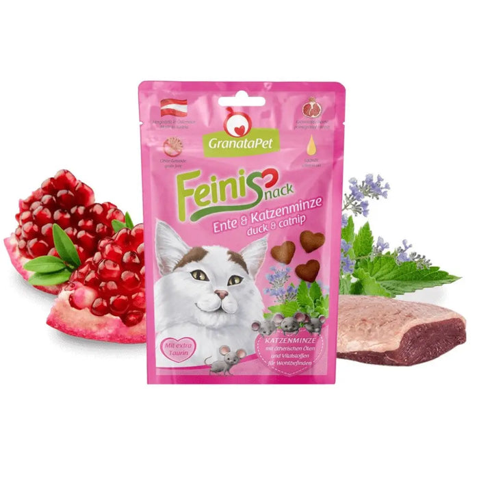 GRANATAPET FeiniSnack Патица и котешка трева - лакомства
