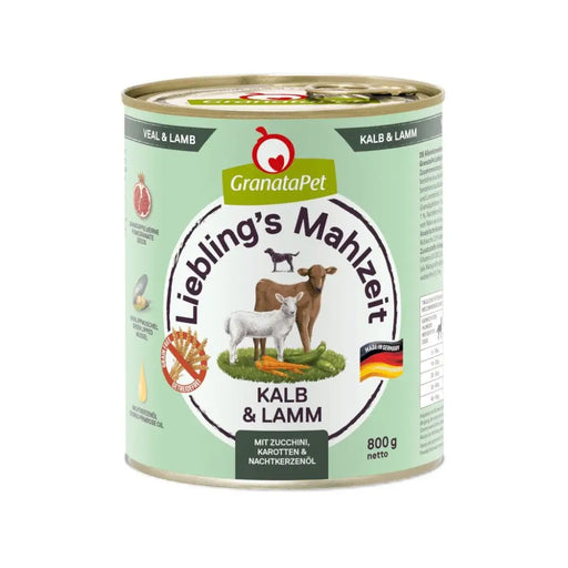 GRANATAPET Liebling’s Mahlzeit Телешко и агнешко - мокра