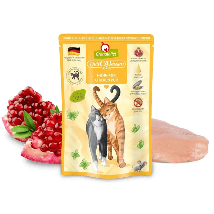 GRANATAPET DeliCATessen Chicken - мокра храна за котки