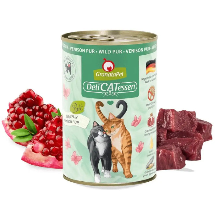 GRANATAPET DeliCATessen Venison - мокра храна за котки