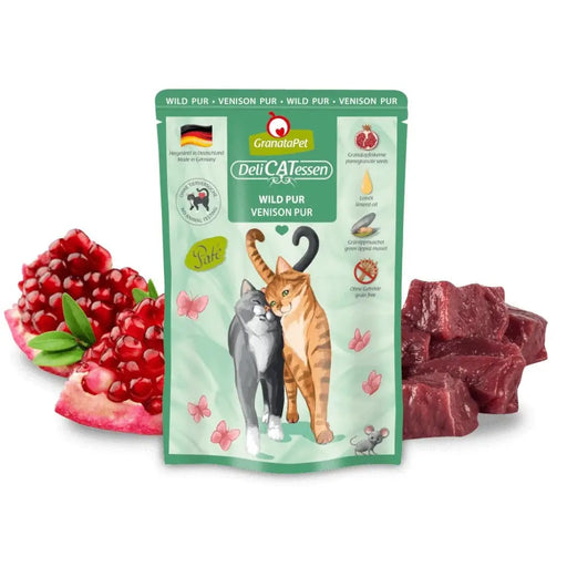 GRANATAPET DeliCATessen Venison - мокра храна за котки