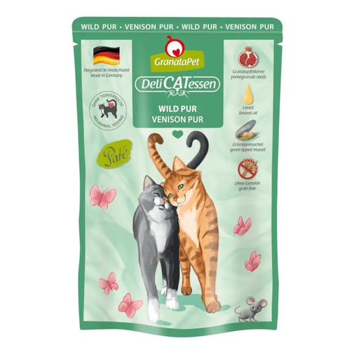 GRANATAPET DeliCATessen Venison - мокра храна за котки