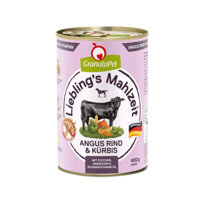 GRANATAPET Liebling’s Mahlzeit Angus beef & pumpkin - мокра