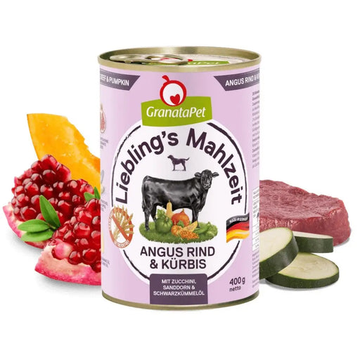 GRANATAPET Liebling’s Mahlzeit Angus beef & pumpkin - мокра