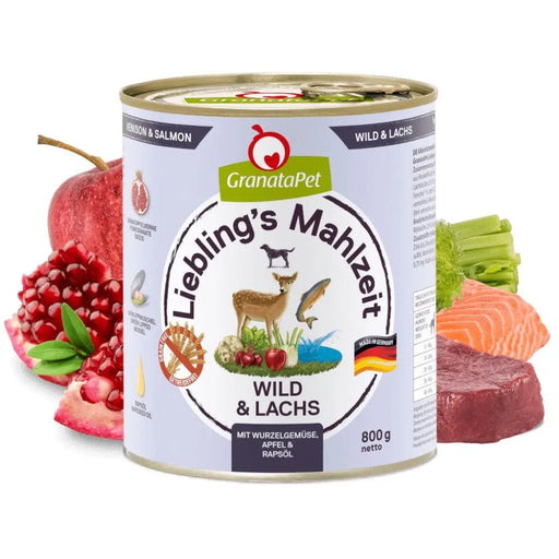 GRANATAPET Liebling’s Mahlzeit Елен и сьомга - мокра храна