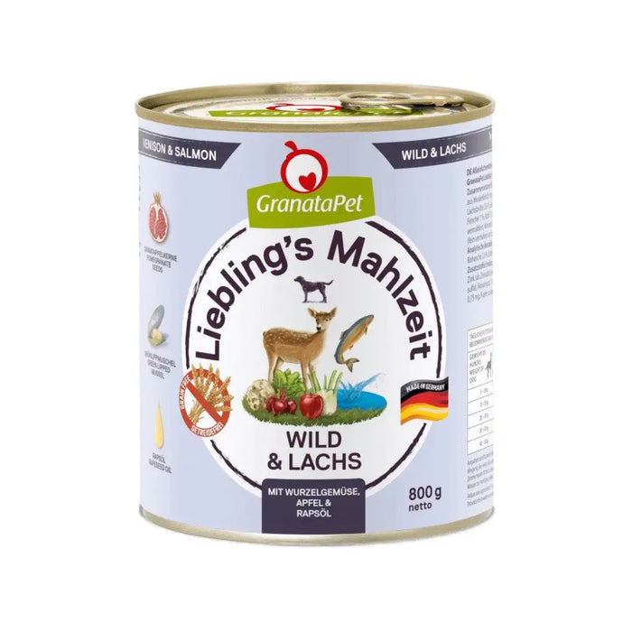 GRANATAPET Liebling’s Mahlzeit Елен и сьомга - мокра храна