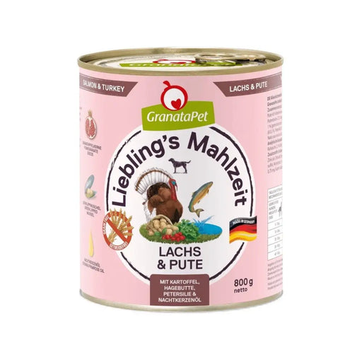 GRANATAPET Liebling’s Mahlzeit Сьомга и пуйка - мокра храна