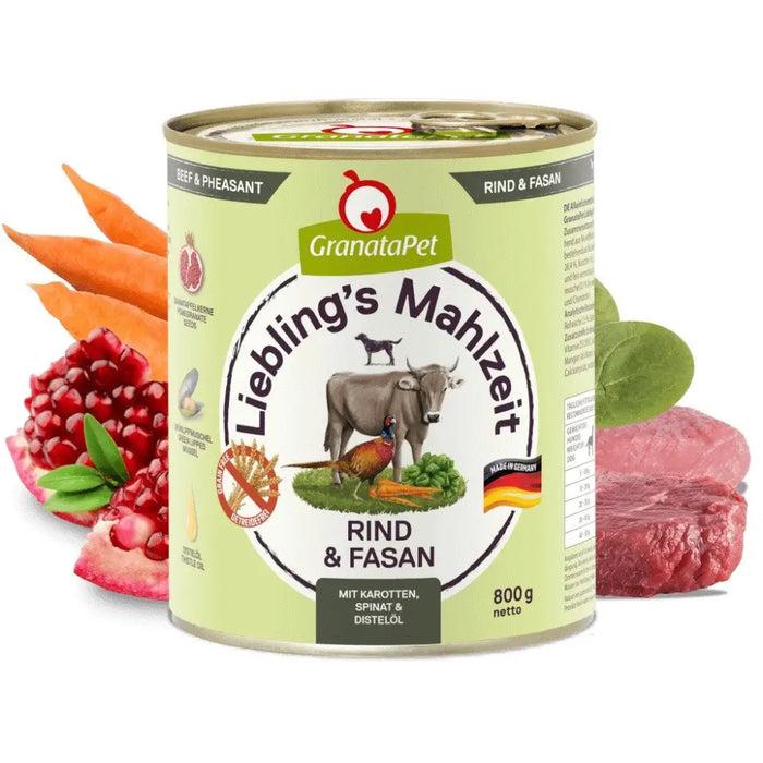 GRANATAPET Liebling’s Mahlzeit Телешко и фазан - мокра